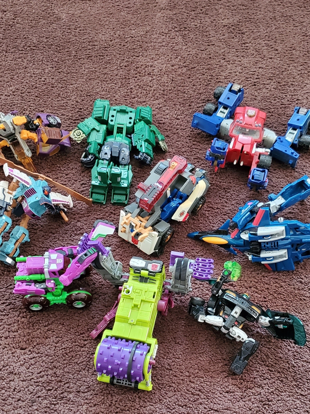 Hasbro Takara Vintage Transformer Robot Cars